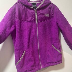 The North Face Kids Magenta Fleece Hoodie